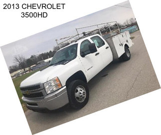 2013 CHEVROLET 3500HD