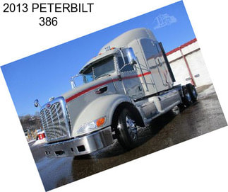 2013 PETERBILT 386