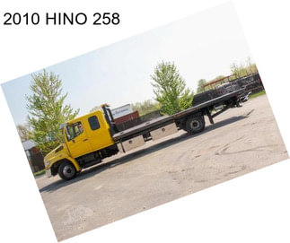 2010 HINO 258