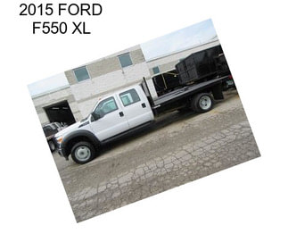 2015 FORD F550 XL