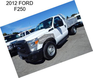 2012 FORD F250