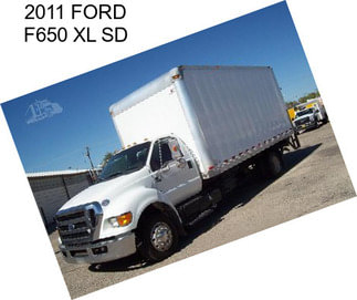 2011 FORD F650 XL SD