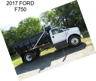 2017 FORD F750