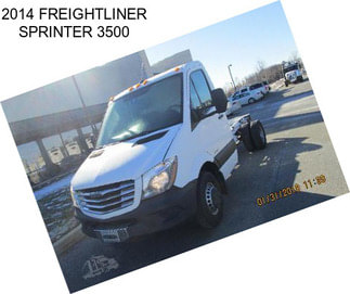 2014 FREIGHTLINER SPRINTER 3500