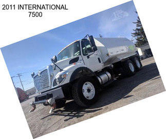 2011 INTERNATIONAL 7500