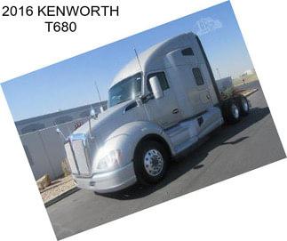 2016 KENWORTH T680