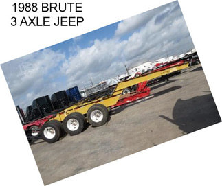 1988 BRUTE 3 AXLE JEEP