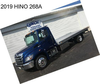 2019 HINO 268A