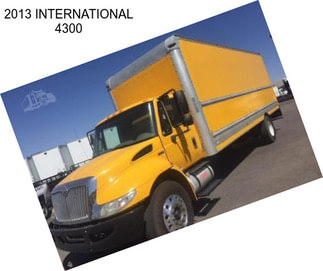 2013 INTERNATIONAL 4300