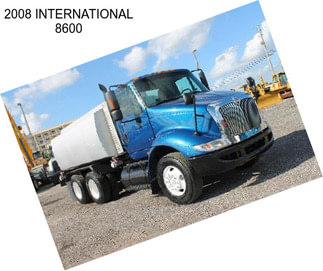 2008 INTERNATIONAL 8600