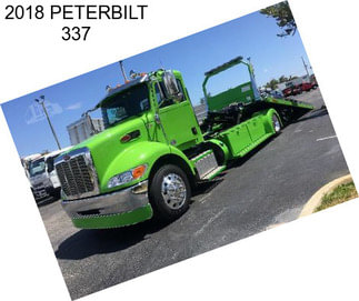 2018 PETERBILT 337