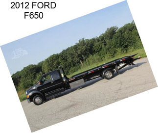 2012 FORD F650