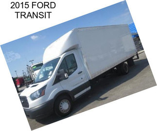 2015 FORD TRANSIT