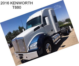 2016 KENWORTH T880