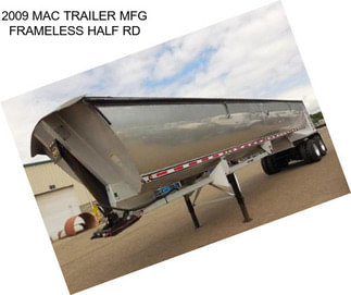 2009 MAC TRAILER MFG FRAMELESS HALF RD