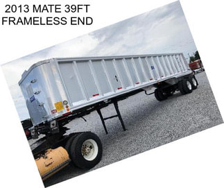 2013 MATE 39FT FRAMELESS END