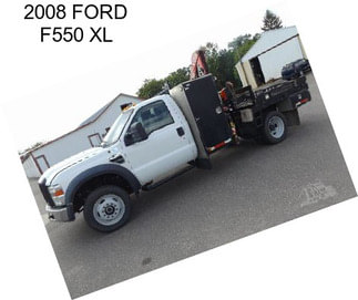 2008 FORD F550 XL