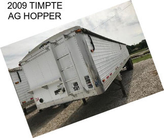 2009 TIMPTE AG HOPPER
