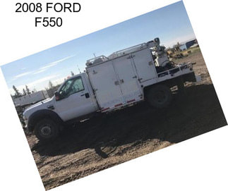 2008 FORD F550