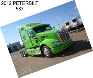 2012 PETERBILT 587