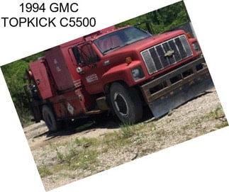 1994 GMC TOPKICK C5500