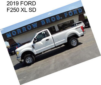 2019 FORD F250 XL SD