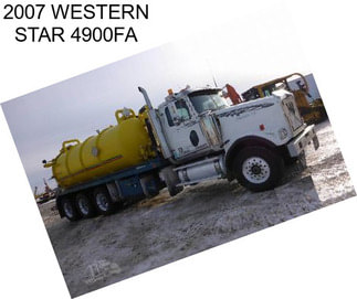 2007 WESTERN STAR 4900FA