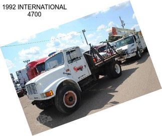 1992 INTERNATIONAL 4700