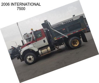 2006 INTERNATIONAL 7500