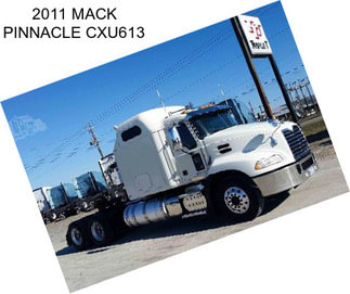 2011 MACK PINNACLE CXU613