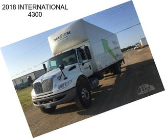 2018 INTERNATIONAL 4300