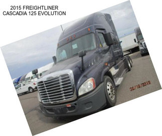 2015 FREIGHTLINER CASCADIA 125 EVOLUTION