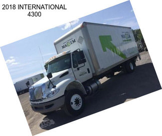 2018 INTERNATIONAL 4300