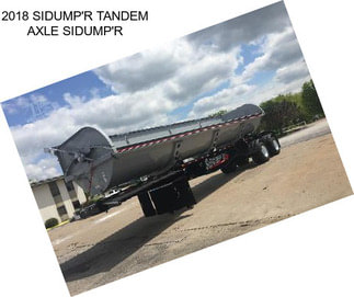 2018 SIDUMP\'R TANDEM AXLE SIDUMP\'R