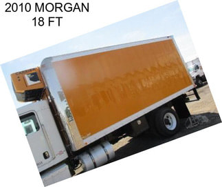 2010 MORGAN 18 FT