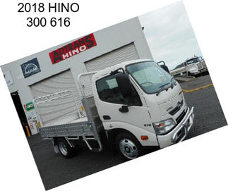 2018 HINO 300 616