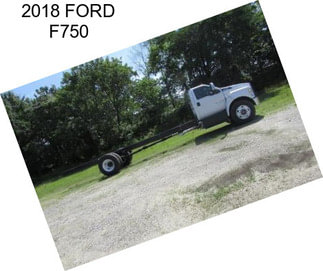 2018 FORD F750