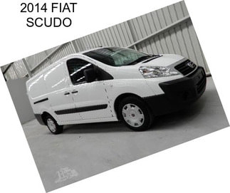 2014 FIAT SCUDO