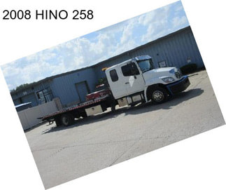 2008 HINO 258