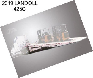 2019 LANDOLL 425C