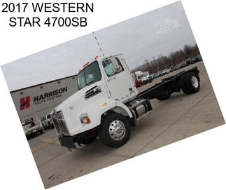 2017 WESTERN STAR 4700SB