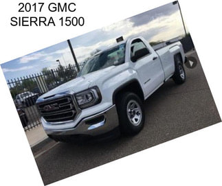 2017 GMC SIERRA 1500