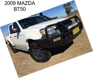 2009 MAZDA BT50