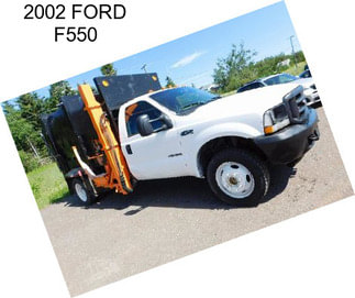 2002 FORD F550