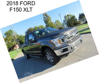 2018 FORD F150 XLT