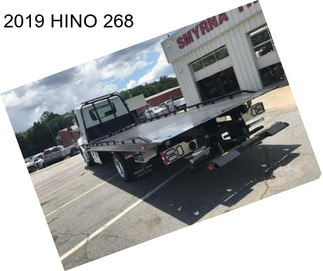 2019 HINO 268