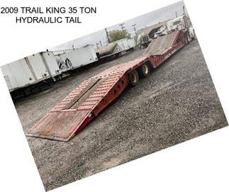 2009 TRAIL KING 35 TON HYDRAULIC TAIL