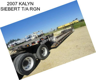 2007 KALYN SIEBERT T/A RGN