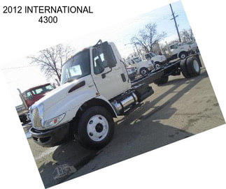 2012 INTERNATIONAL 4300