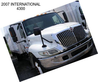 2007 INTERNATIONAL 4300